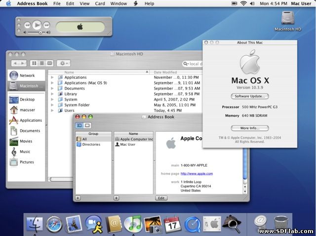 mac os x 10.3 panther download iso